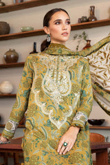 Maria B | 3 Piece Unstitched Printed Lawn Suit | MPT-2513-B