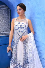 Maria B |D-2510-A | Unstitched Embroidered Lawn Suit