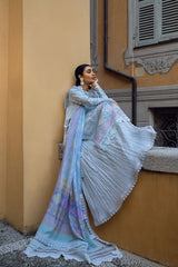 Ansab Jahangir | Petal Blue | Zoha Luxury Lawn'25