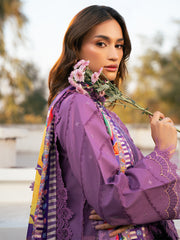 Bin Ilyas | 2071 - A | Hazel Printed Embroidered Lawn '25