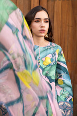 Maria B | 3 Piece Unstitched Printed Lawn Suit | MPT-2503-B