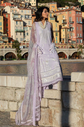Ansab Jahangir | French Lavender| Zoha Luxury Lawn'25