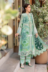 Maria B | 3 Piece Unstitched Printed Lawn Suit | MPT-2514-A
