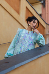 Ansab Jahangir | Misty Jade | Zoha Luxury Lawn'25