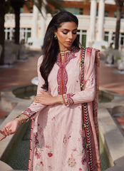 Farah Talib Aziz | Pricsilla Tea Pink | W E S - Luxury Unstitched '25