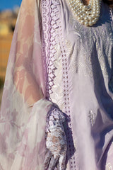 Ansab Jahangir | French Lavender| Zoha Luxury Lawn'25