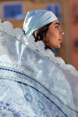 Ansab Jahangir | Blue Bell | Zoha Luxury Lawn'25