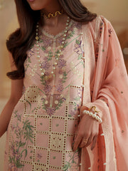 Binilyas Mashriq Luxury Lawn '26 | D-111-B | 3 PC Luxury Lawn