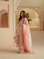 Binilyas Mashriq Luxury Lawn '26 | D-111-B | 3 PC Luxury Lawn
