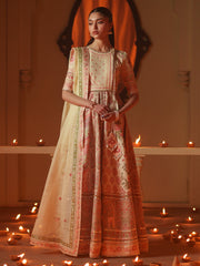 Binilyas Mashriq Luxury Lawn '26 | D-115-A | 3 PC Luxury Lawn