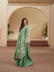 Binilyas Mashriq Luxury Lawn '26 | D-117-A | 3 PC Luxury Lawn