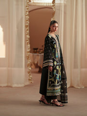 Binilyas Mashriq Luxury Lawn '26 | D-118-B | 3 PC Luxury Lawn