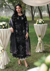 Sardinia Tales Of Petals Luxury Lawn '26 | MIDNIGHT BLOOM