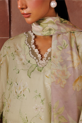 Iznik Sunscape Lawn '26 | UE-707 Embroidered Lawn