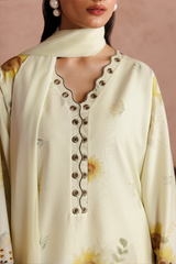 Iznik Sunscape Lawn '26 | UE-711 Embroidered Lawn