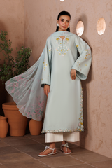 Iznik Sunscape Lawn '26 | UE-696 Embroidered Lawn