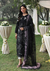 Sardinia Tales Of Petals Luxury Lawn '26 | MIDNIGHT BLOOM