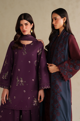 Iznik Winter Chapter '25 | UE-576 Embroidered Khaddar