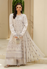 Mushak by HumDum | D07 | 3PC Embroidered Lawn Suit