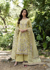 Elaf LUXURY LAWN VOL ll '26 | ELQ-7A BUTTER YELLOW