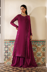 Iznik Semi Formals | CC-93 Embroidered Chiffon
