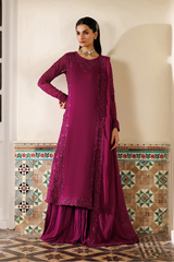 Iznik Semi Formals | CC-93 Embroidered Chiffon