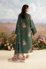 Iznik | UE-458 | Unstitched Lawn Silk Dupatta Suit