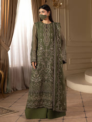 Chandni By Flossie | Orlena - 3 Piece Embroidered Chiffon Dress