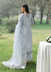 Sardinia Tales Of Petals Luxury Lawn '26 | MORNING SKY