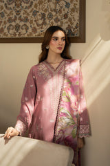 Neeshay | Peonette | Winter Reverie Karandi unstitch Collection