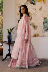 Celia Luxury Lawn '26 By Zarposh | LIYANA