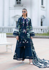 Elaf Signature Embroidered Lawn with Chiffon Collection Vol II '26 | ESG-3A MARIEL