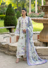 Elaf Signature Embroidered Lawn with Chiffon Collection Vol II '26 | ESG-3B KATIE