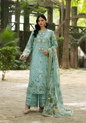 Elaf Signature Embroidered Lawn with Chiffon Collection Vol II '26 | ESG-6B ZARIA