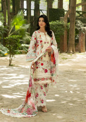 Elaf Signature Embroidered Lawn with Chiffon Collection Vol II '26 | ESG-4A CLAIRE