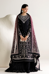Jazmin Formals | EMBROIDERED RAW SILK UR-7091