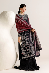 Jazmin Formals | EMBROIDERED RAW SILK UR-7091
