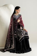 Jazmin Formals | EMBROIDERED RAW SILK UR-7091