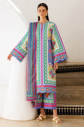 Jazmin Unstitched Summer '26 | DIGITAL PRINTED LAWN USE-9323