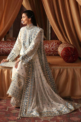 Chandani | Embroidered Raw Silk 3PC Formal Ensemble