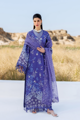 Emaan Adeel Sunlit Groove Luxury Lawn '26 | PETAL PULSE