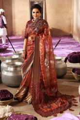 Jhoomro Unstitched Luxury Formals'24 By Nureh NL-71 Gehna