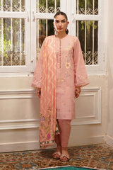 Autumn Winter Vol-01 Collection'24 By Sahar Pink Peony