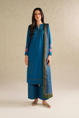 Iznik Winter Chapter '25 | UE-577 Embroidered Khaddar