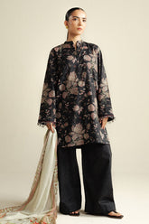 Zara Shahjahan Daisy-8B COCO Prints 2025 unstitched dress – Highway Fashion