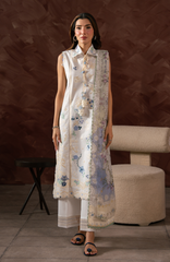 SERAN Luxury Unstitched LAWN | LYRA