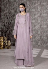 Flossie | SA-05 | Raw Silk Embroidered Collection 2025