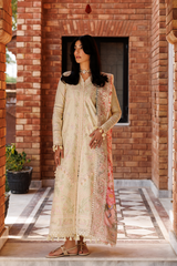 Emaan Adeel Mirabelle Festive Luxury Lawn '26 | BLOSSOM BLISS