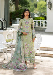Elaf Signature Embroidered Lawn with Chiffon Collection Vol II '26 | ESG-6A JADE