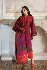 Autumn Winter Vol-01 Collection'24 By Sahar Magenta Euphoria